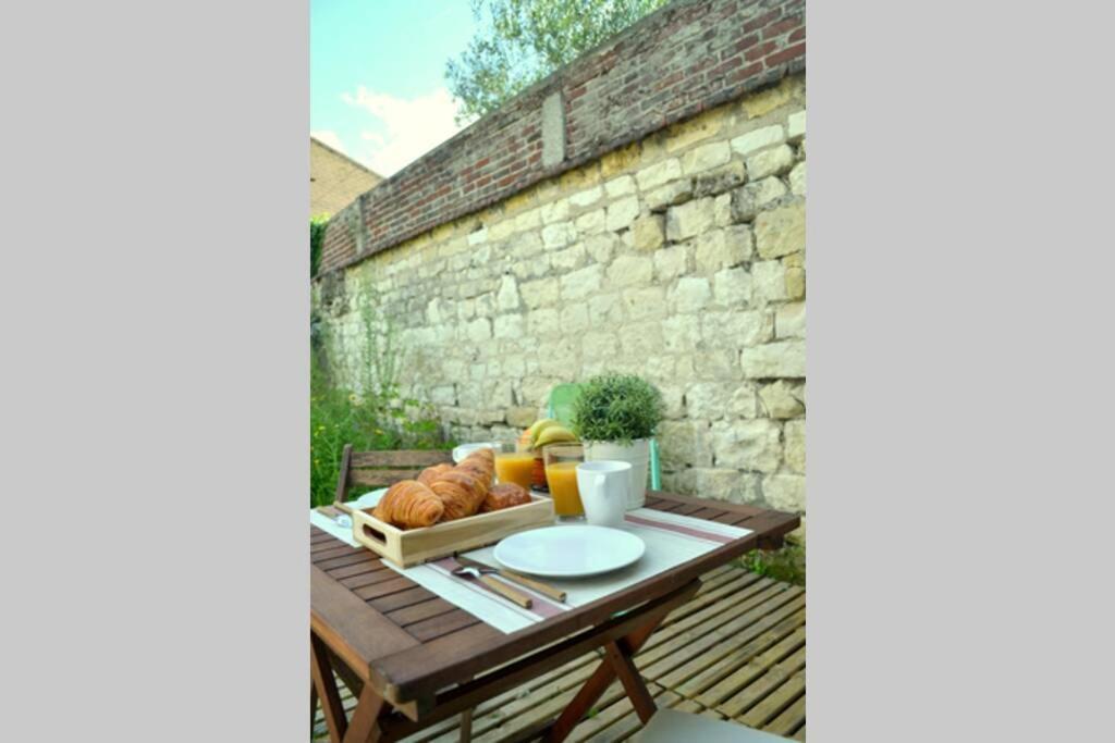 Les Grumes, Centre Ville, Jardin,Self Check-In, Freewifi, Netflix Compiègne Esterno foto